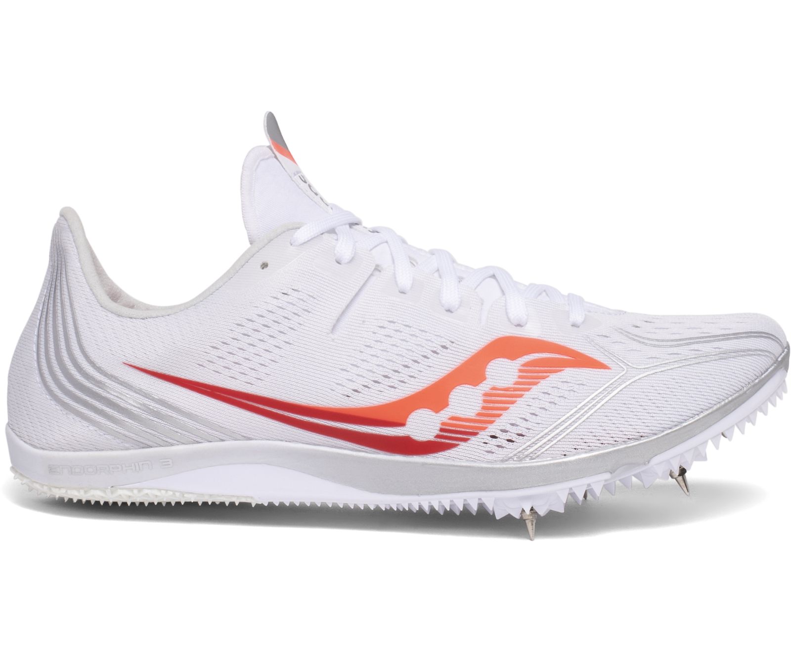 Tenis Para Correr Saucony Endorphin 3 Mujer Blancos Rojos | México 108RVDW